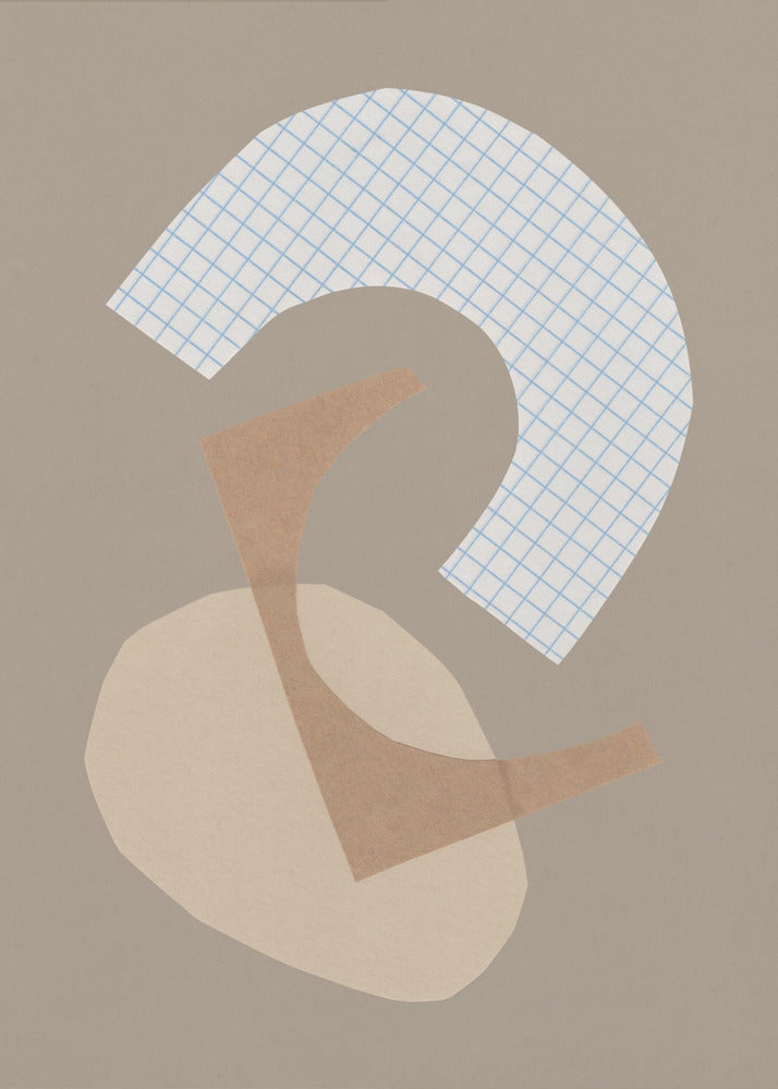Three shapes #1 | Poster