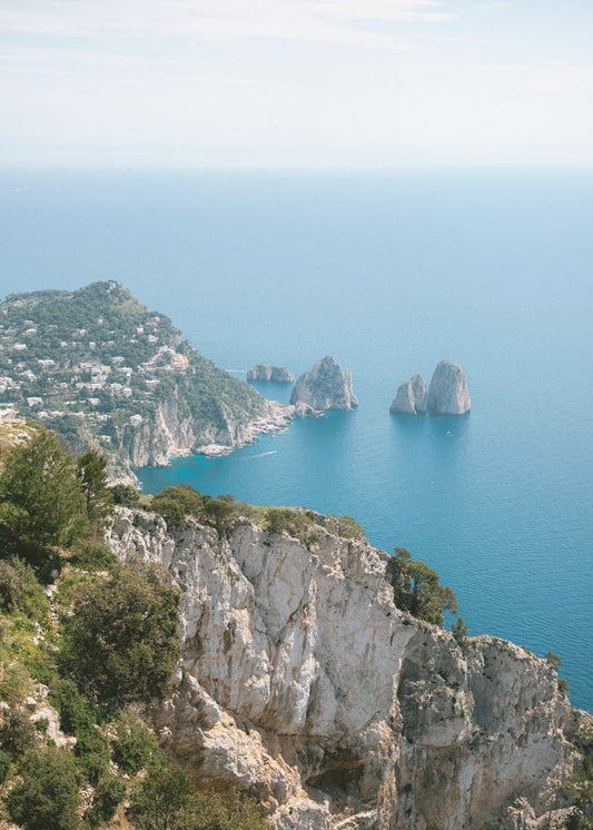 Coast of Capri Italy | Canvas