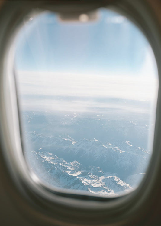 Plane Window View || | Canvas