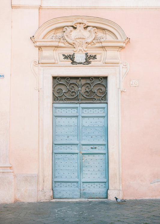 Pastel Trastevere - Rome Italy travel photography | Canvas