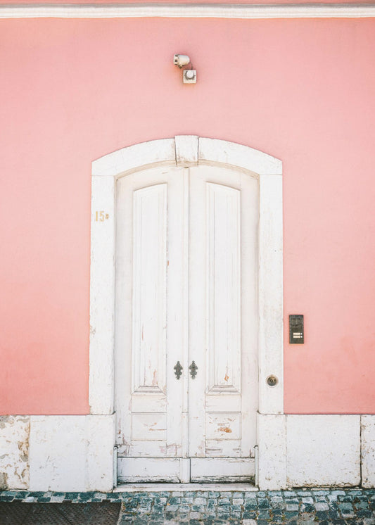The white door Lisbon | Canvas