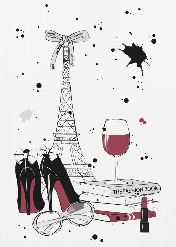 Chic Parisian Night | Canvas