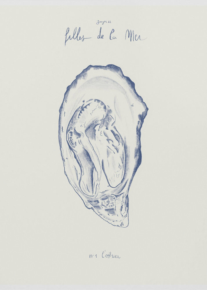 Filles de la mer n.1 - L’ostrica | Poster
