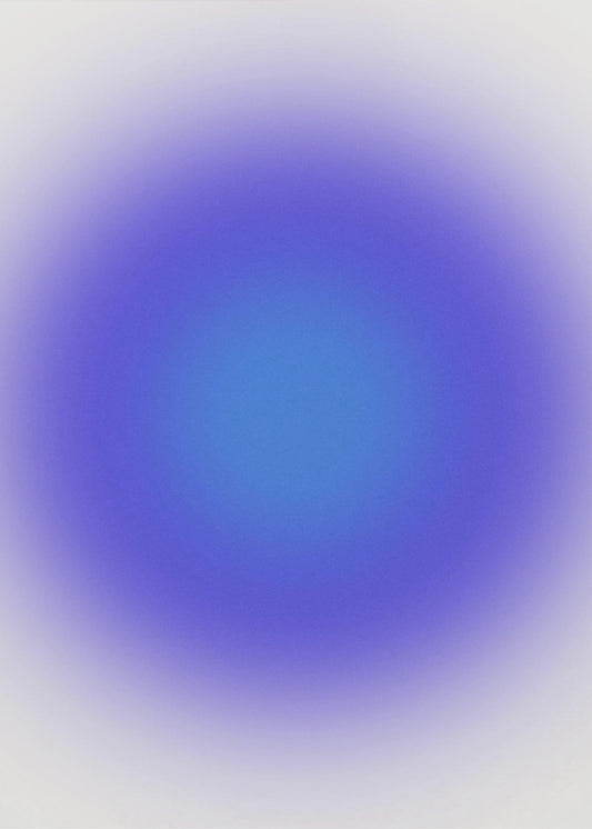 Violet Aura Burst | Canvas