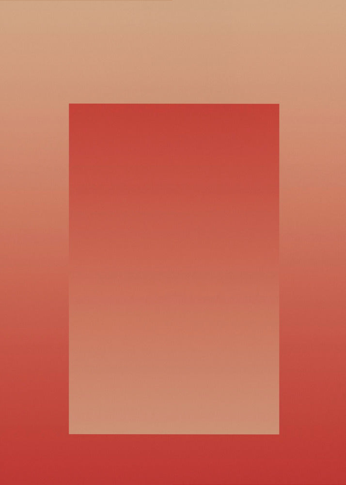 Red Gradient Portal | Poster