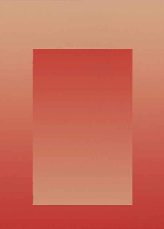 Red Gradient Portal | Poster