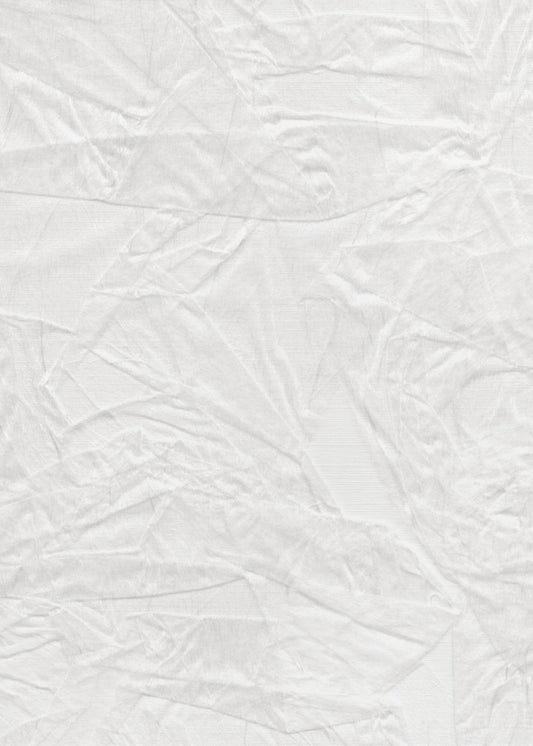 White Canvas Resembling Crumpled Paper | Canvas