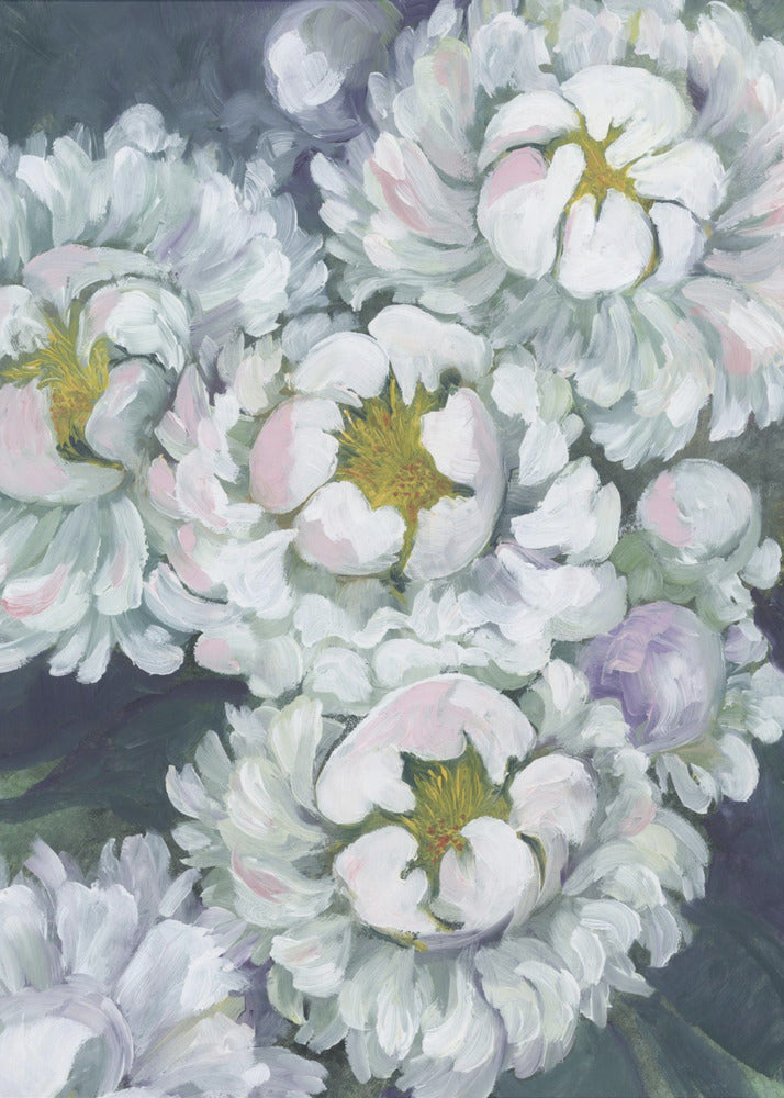 Willoh painterly peonies | Poster