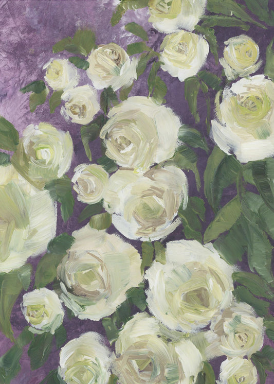 Noray painterly roses | Poster