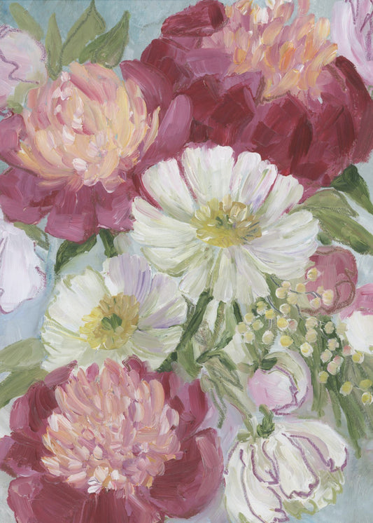 Eleanora painterly florals | Poster