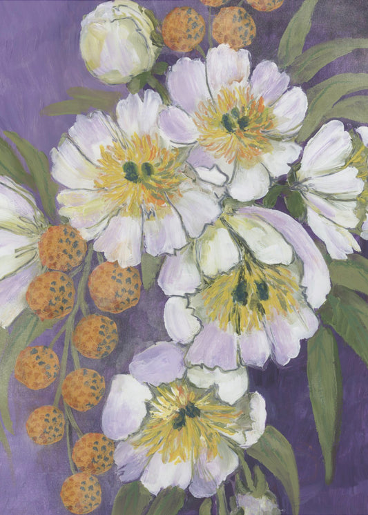 Choi painterly bouquet | Poster