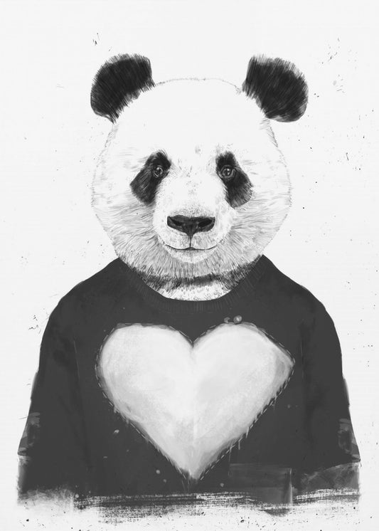 Lovely Panda | Canvas