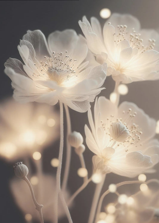 Glowing Petals | Poster