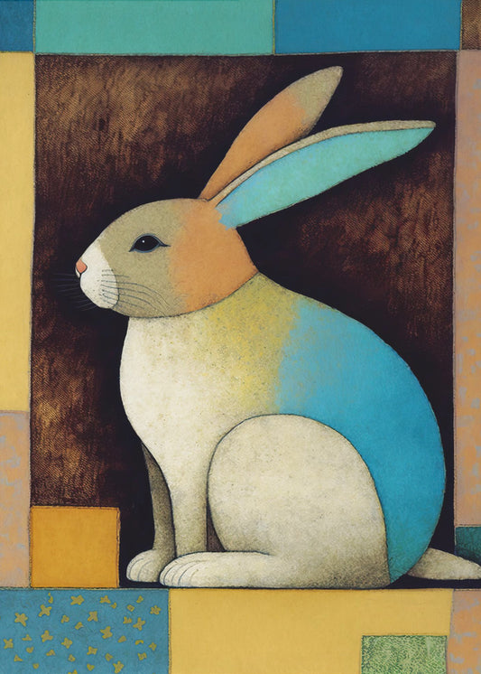 Colorful Rabbit Dream | Canvas