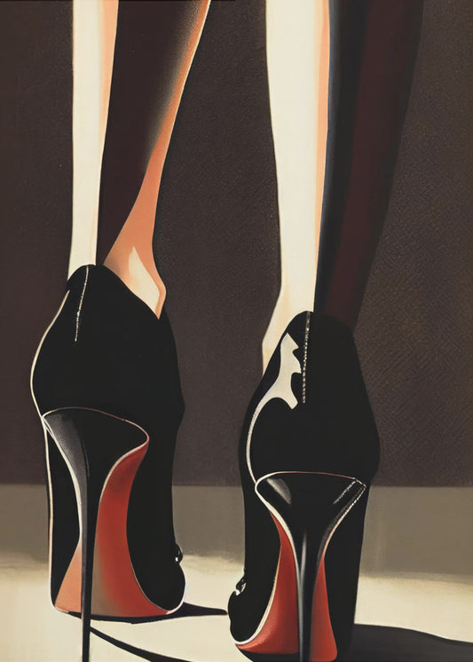 Sleek Stiletto Strut | Poster