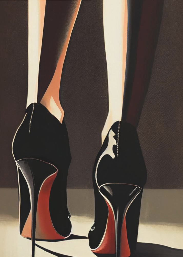 Sleek Stiletto Strut | Canvas
