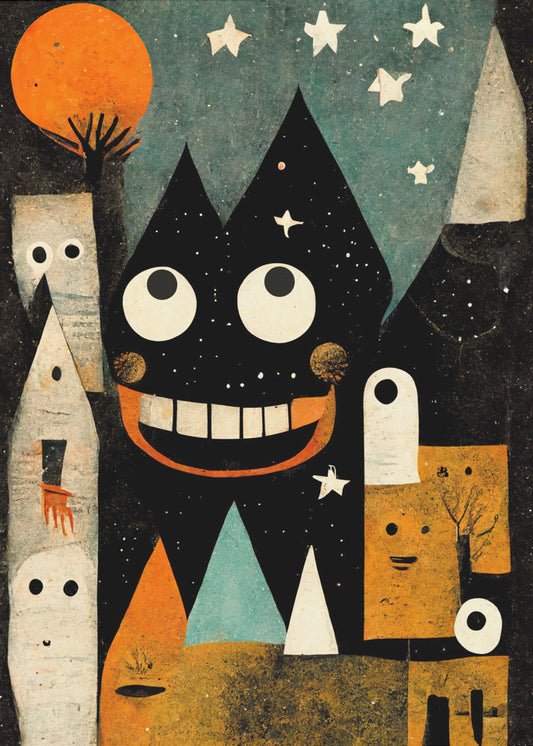 Whimsical Nightscape | Poster