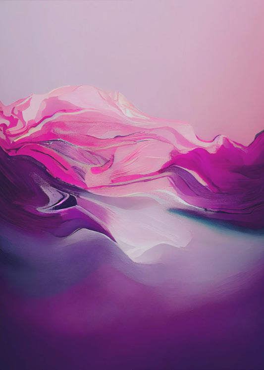 Crimson Horizon | Canvas