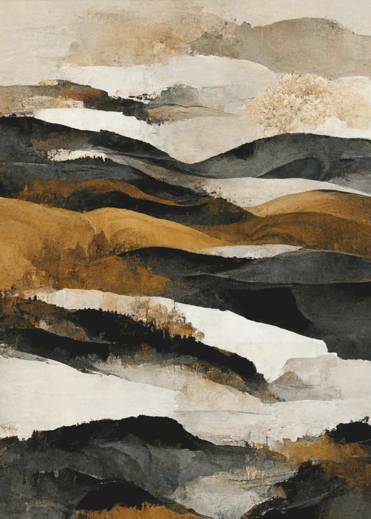 Golden Horizons | Canvas