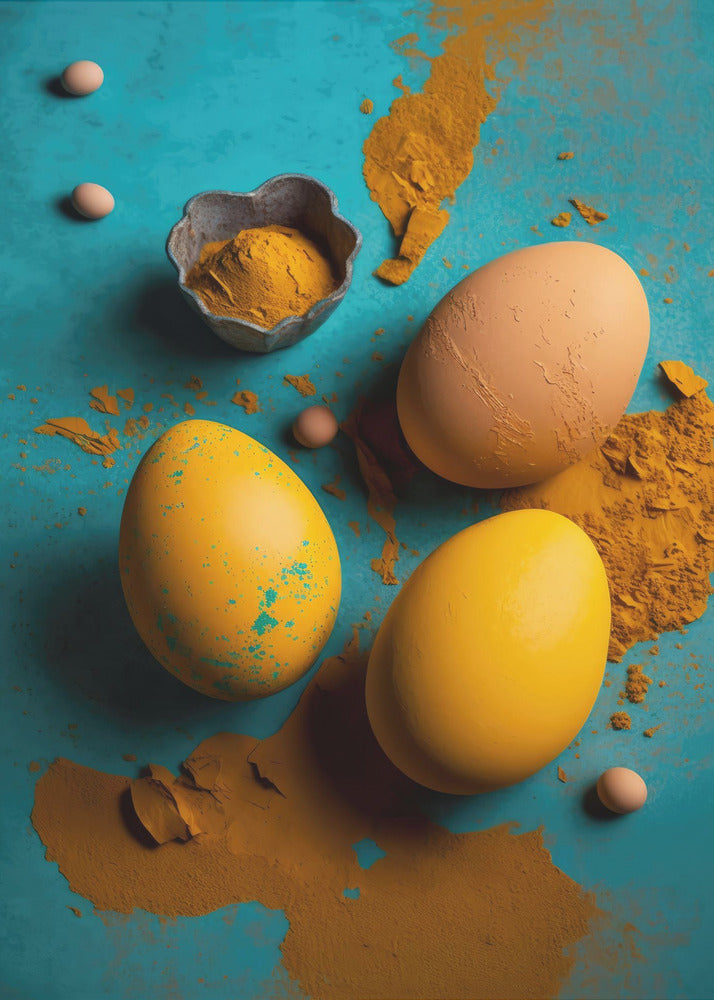 Golden Hue Mirage | Poster