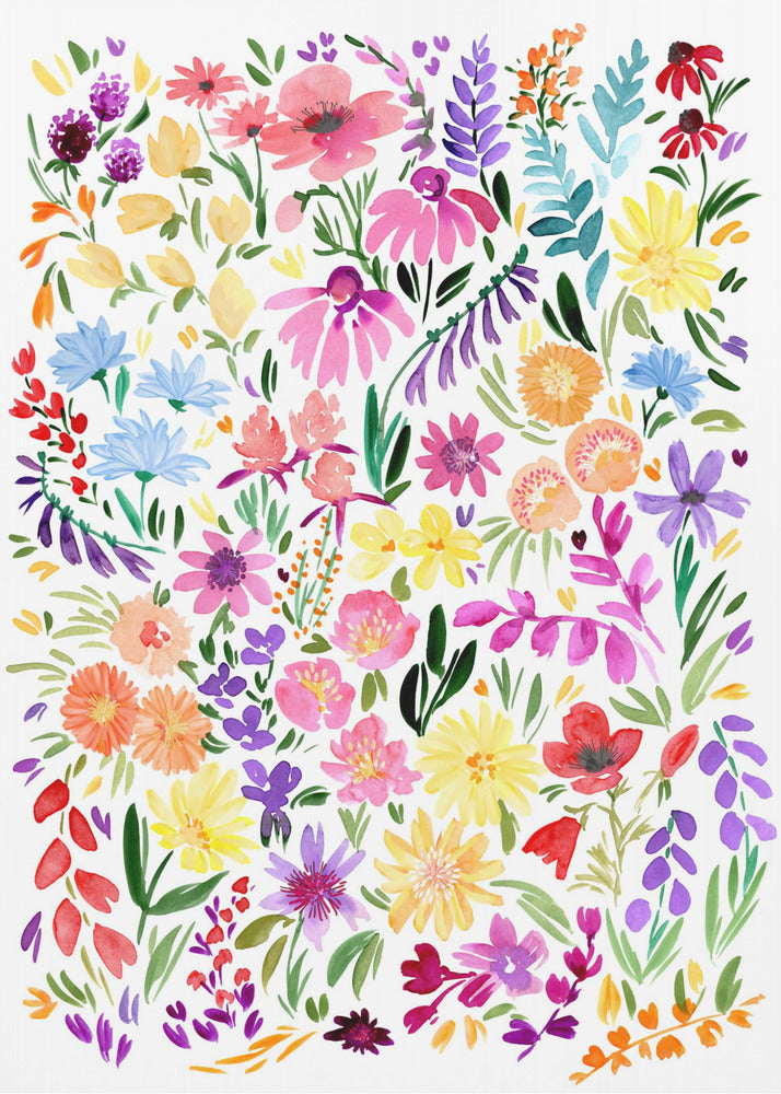 Wildflower meadow | Canvas