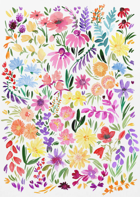 Wildflower meadow | Canvas