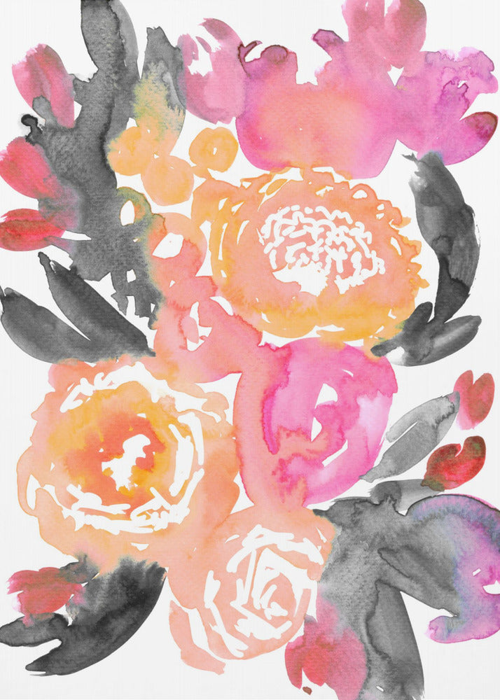 Olympe florals II | Poster