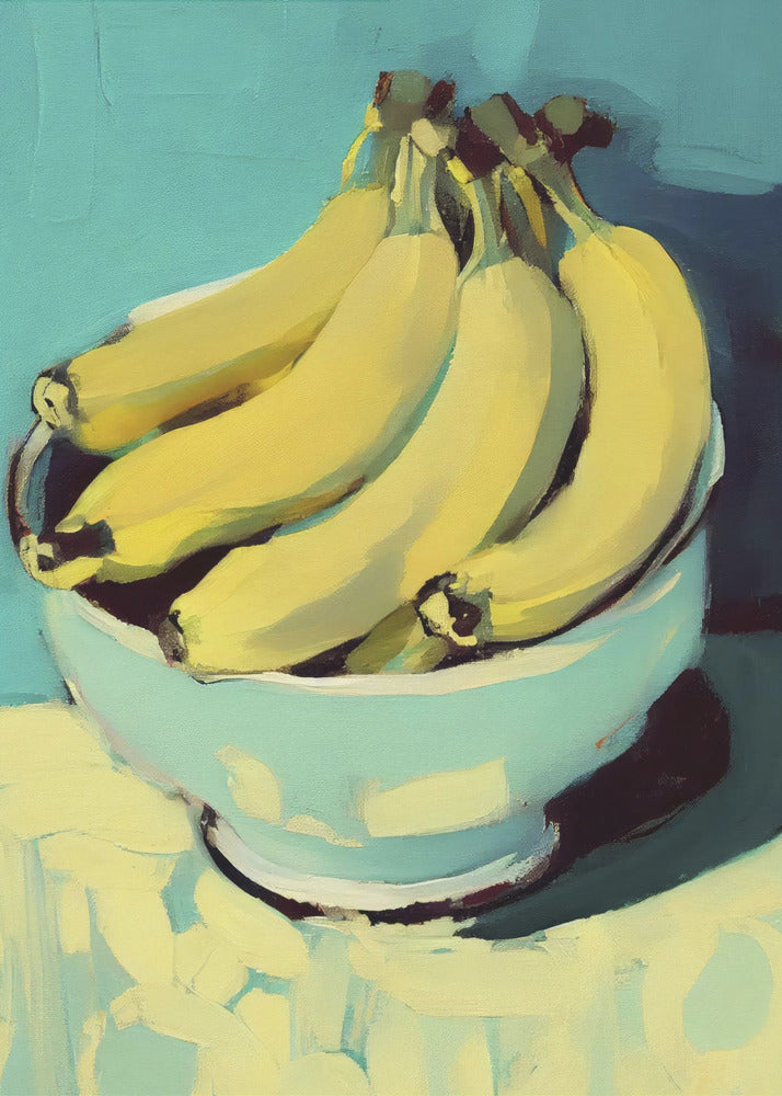 Bowl of Bananas | Canvas