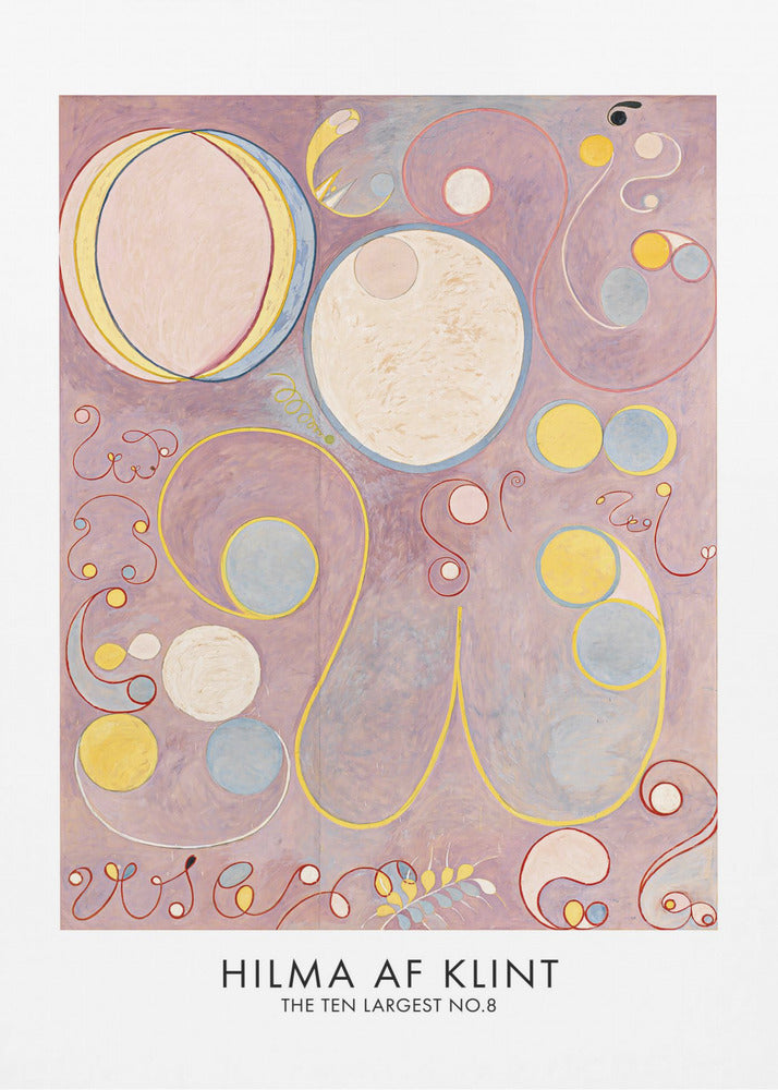 The Ten Largest No.8 Poster | Canvas