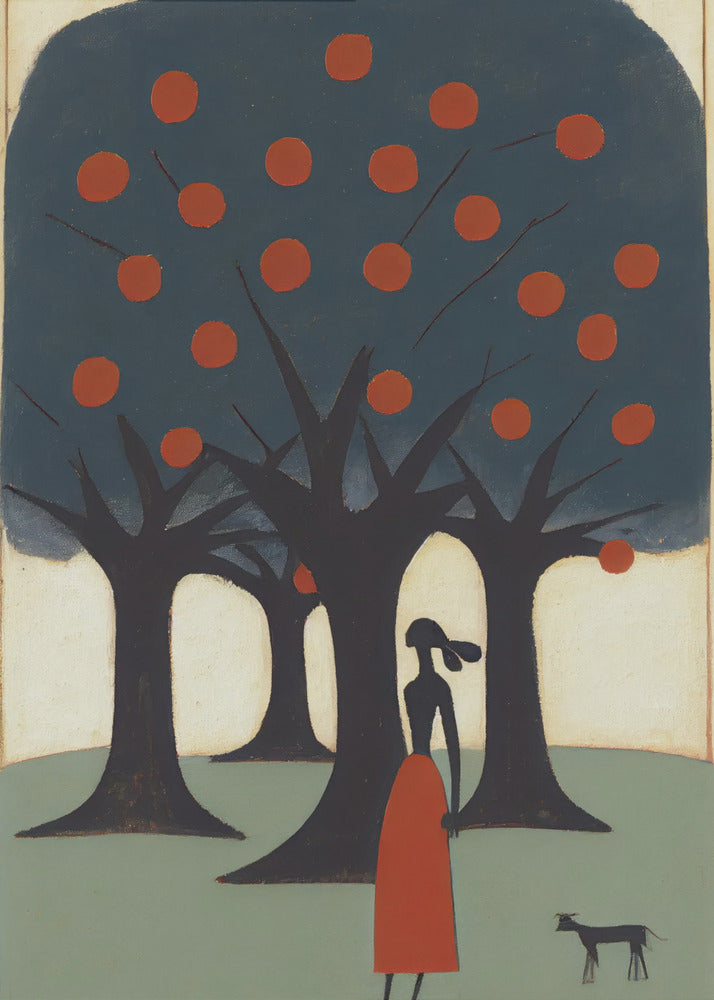 Dreamy Orchard Stroll | Poster