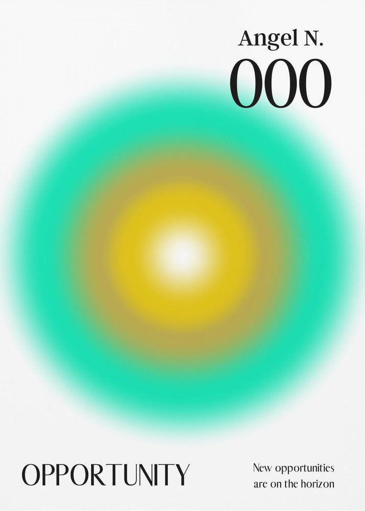 Angel Number 000 | Poster