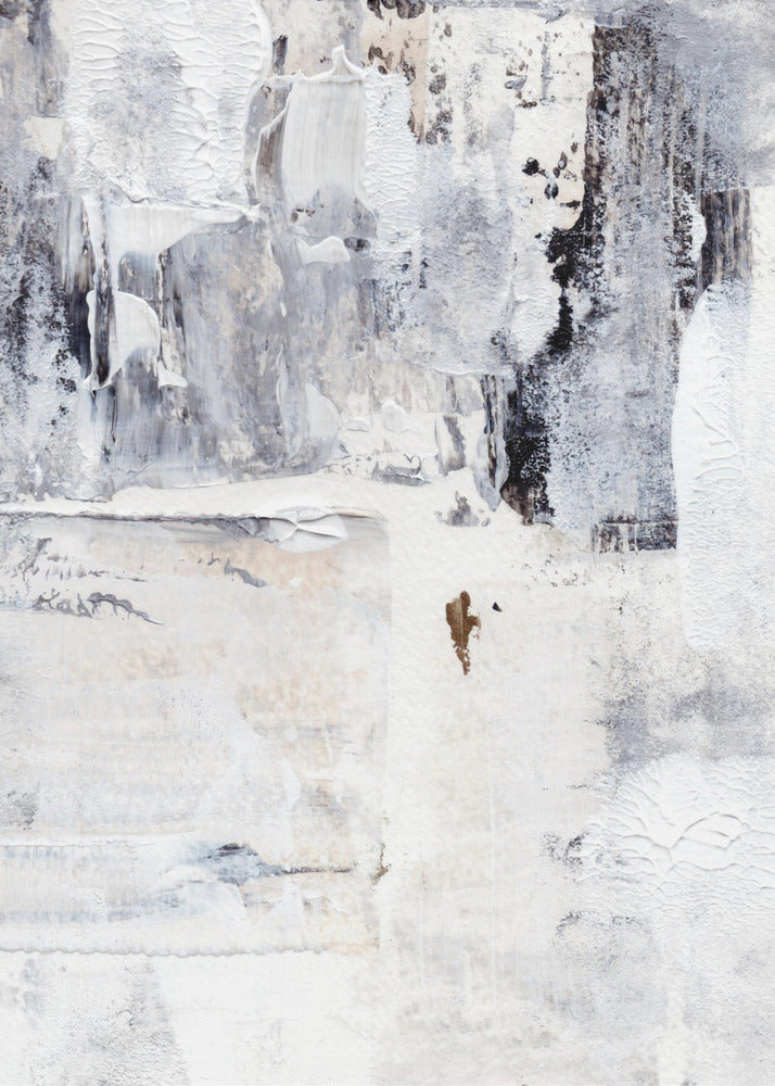 Mystic Ice Layers | Canvas