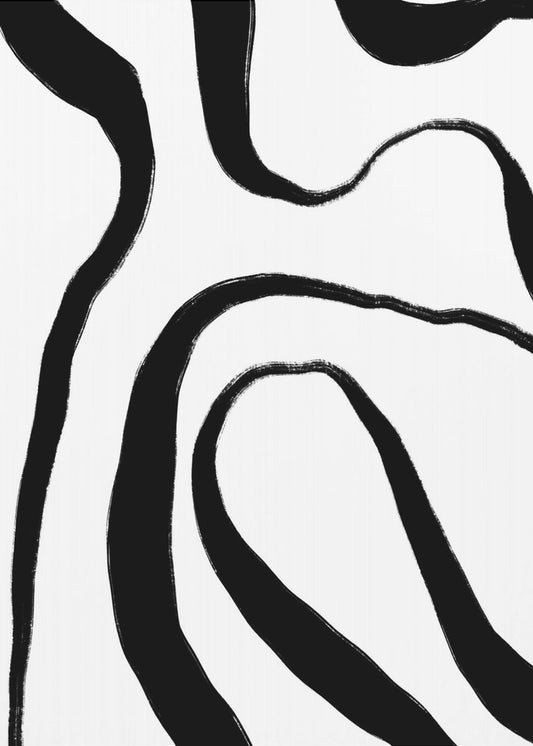 Zebra Flow Harmony | Poster