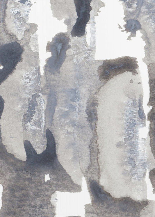 Monochromatic Palette Of Grays And Whites | Poster