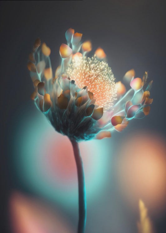 Radiant Blooming | Canvas