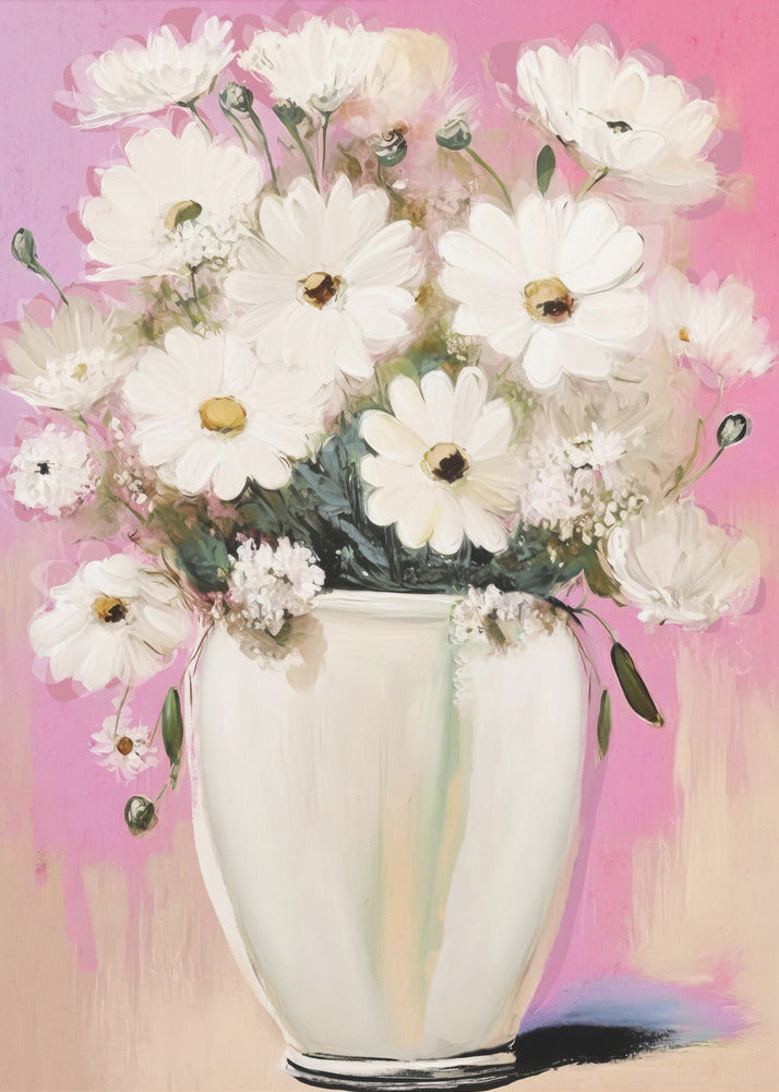 Petals in Pink Hue | Canvas