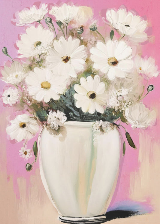 Petals in Pink Hue | Canvas