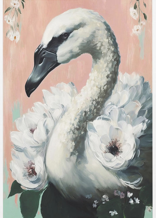 Swan Elegance | Canvas