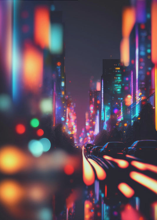 Neon Dreamscape | Poster