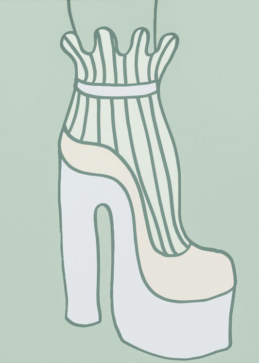 Shoe Green | Poster