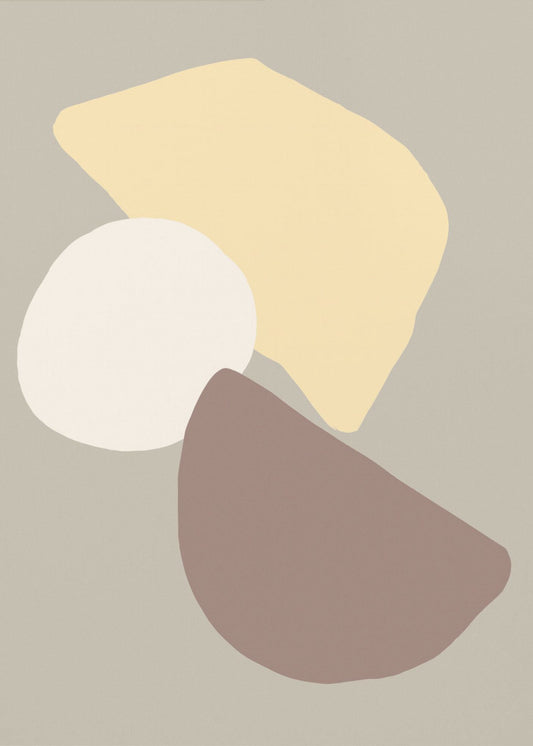 Geometrical Fields Yellow | Canvas