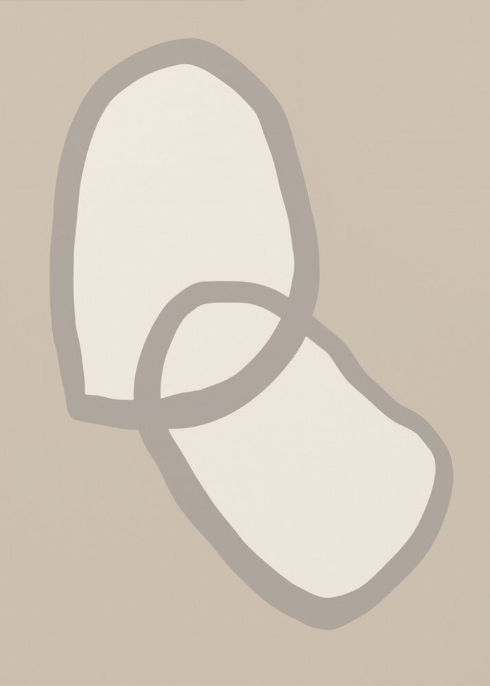 Shape 10 Beige | Canvas