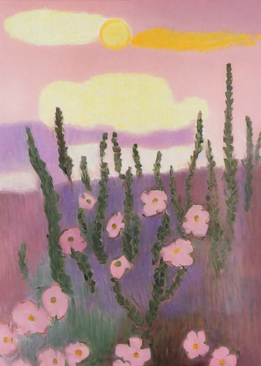 Desert Bloom Sunrise | Poster