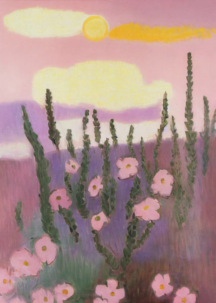 Desert Bloom Sunrise | Canvas