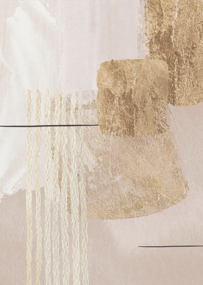 Aesthetic Gold-3 | Poster