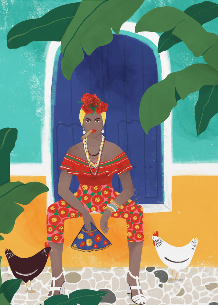 Femm au cigare | Poster