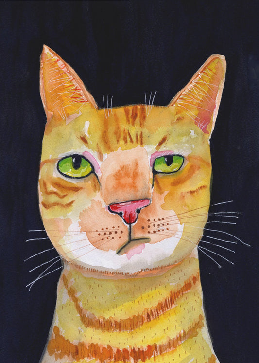 Ginger Cat | Canvas