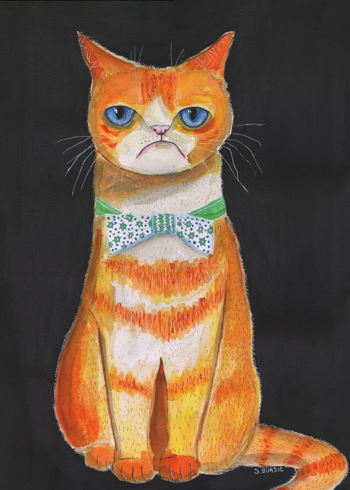 Sad Cat | Poster
