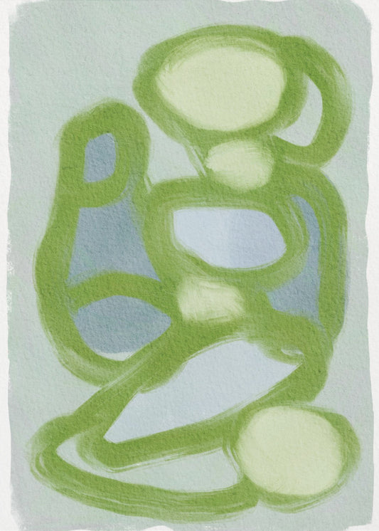 Green Circles 2 | Poster