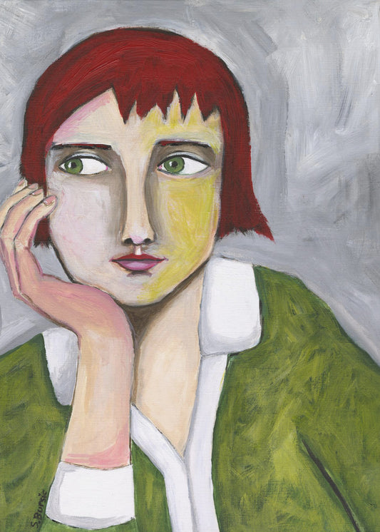 Thinking Lady | Poster